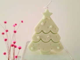 scented candles tree and flower, velas aromáticas arvores  e flores